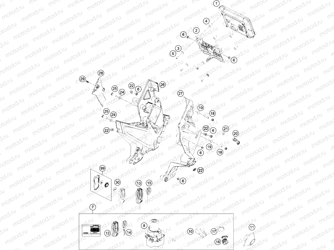 INSTRUMENTS / LOCK SYSTEM