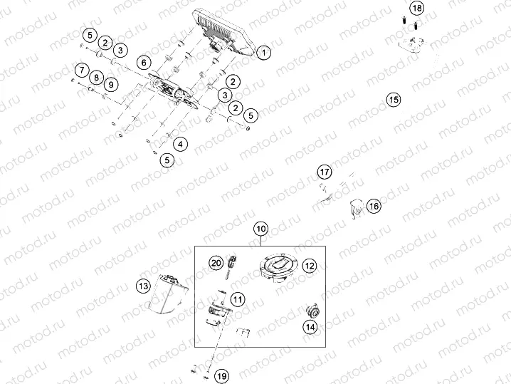 INSTRUMENTS / LOCK SYSTEM