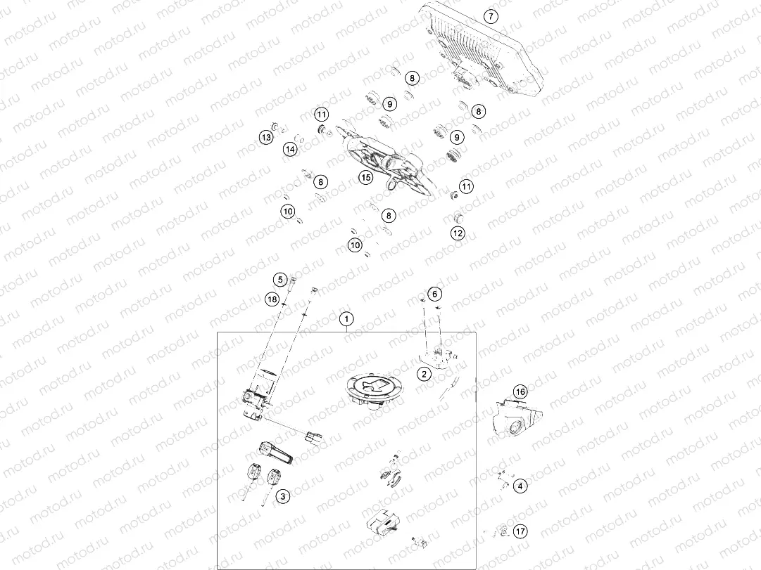 INSTRUMENTS / LOCK SYSTEM