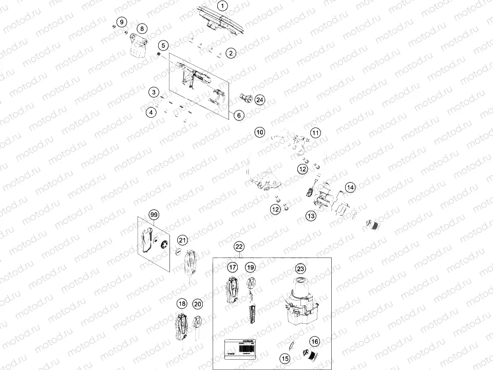 INSTRUMENTS / LOCK SYSTEM