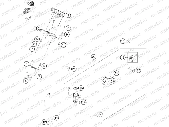 INSTRUMENTS / LOCK SYSTEM