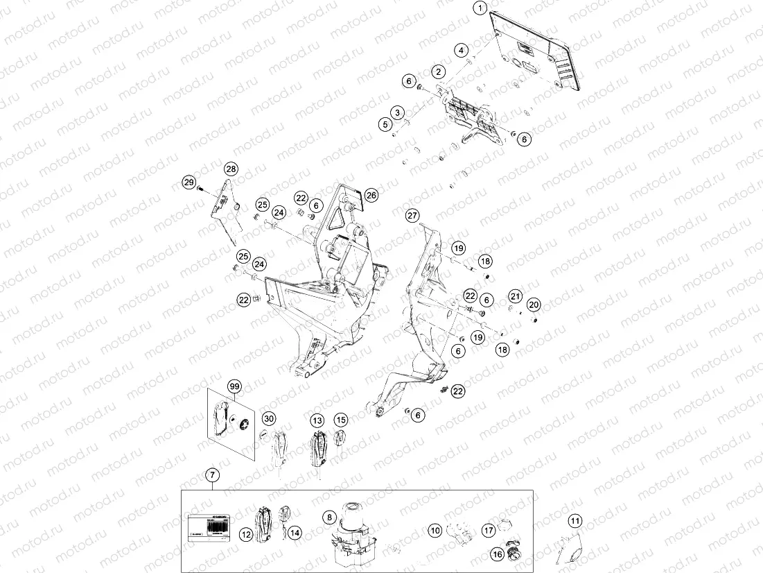 INSTRUMENTS / LOCK SYSTEM