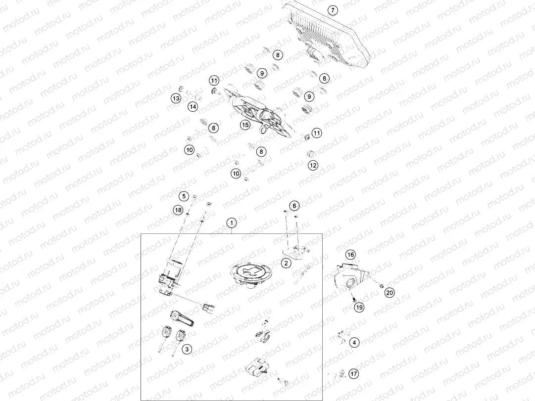 INSTRUMENTS / LOCK SYSTEM