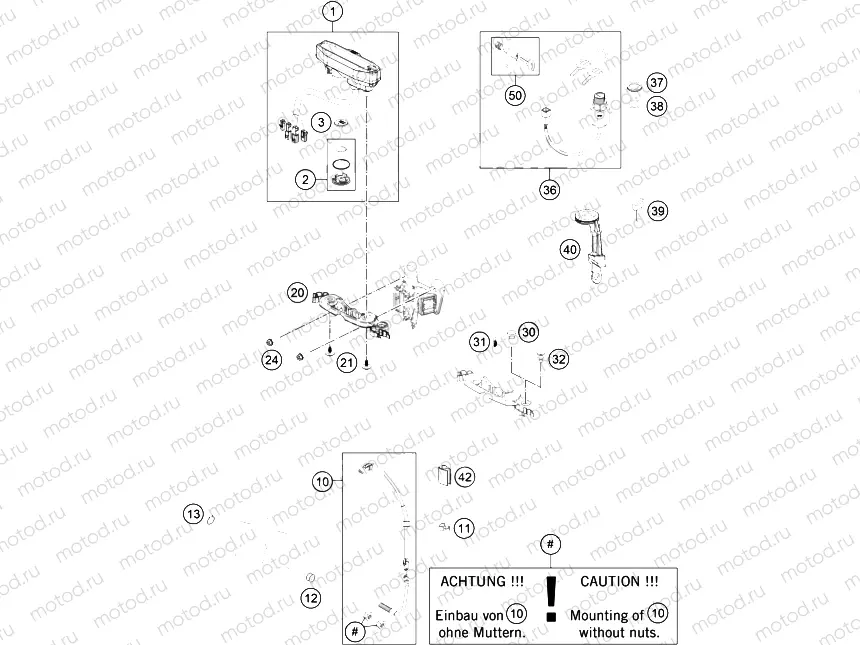 INSTRUMENTS / LOCK SYSTEM