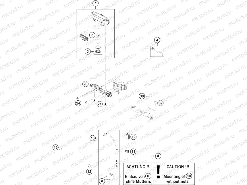 INSTRUMENTS / LOCK SYSTEM