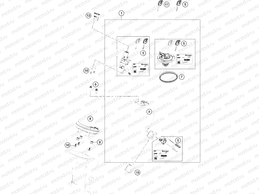 INSTRUMENTS / LOCK SYSTEM|Frame|14