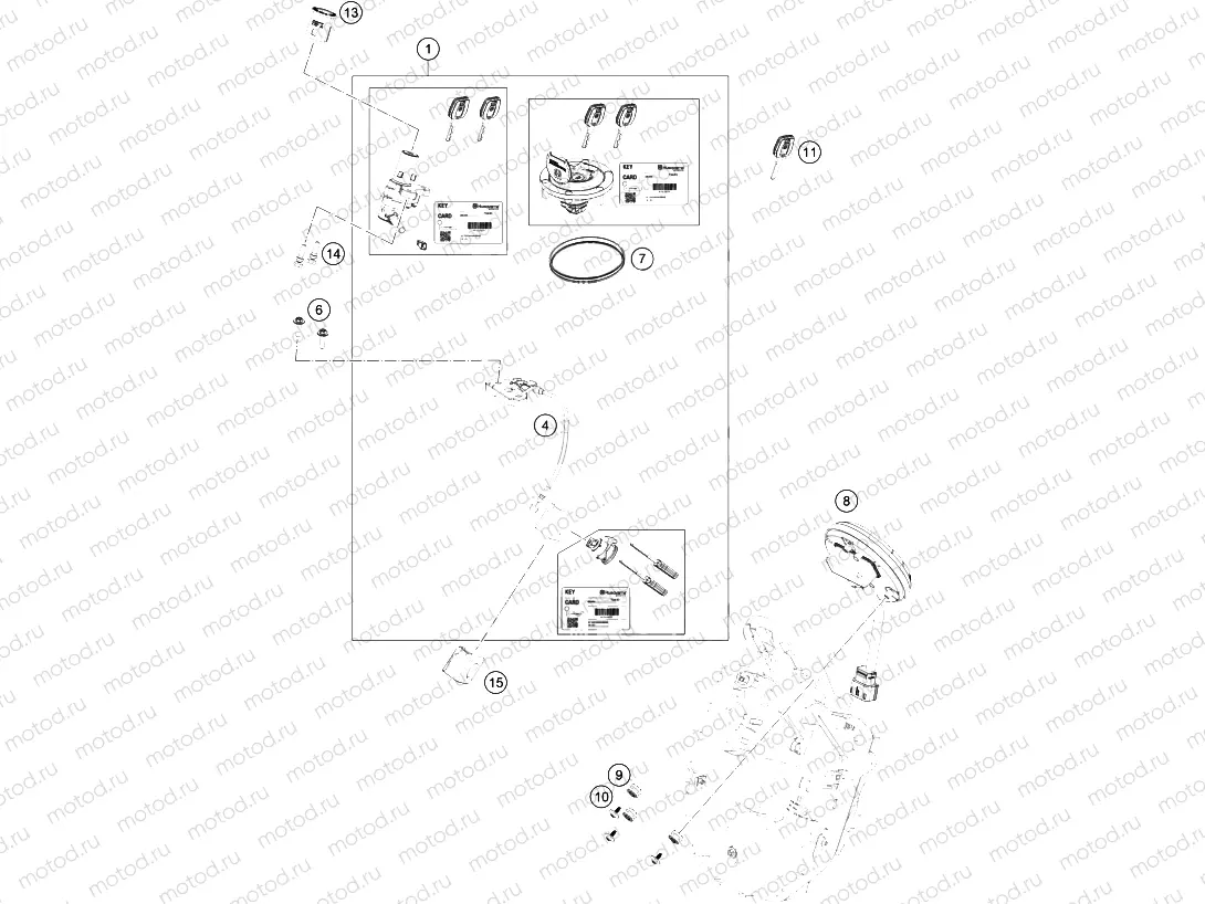 INSTRUMENTS / LOCK SYSTEM|Frame|14