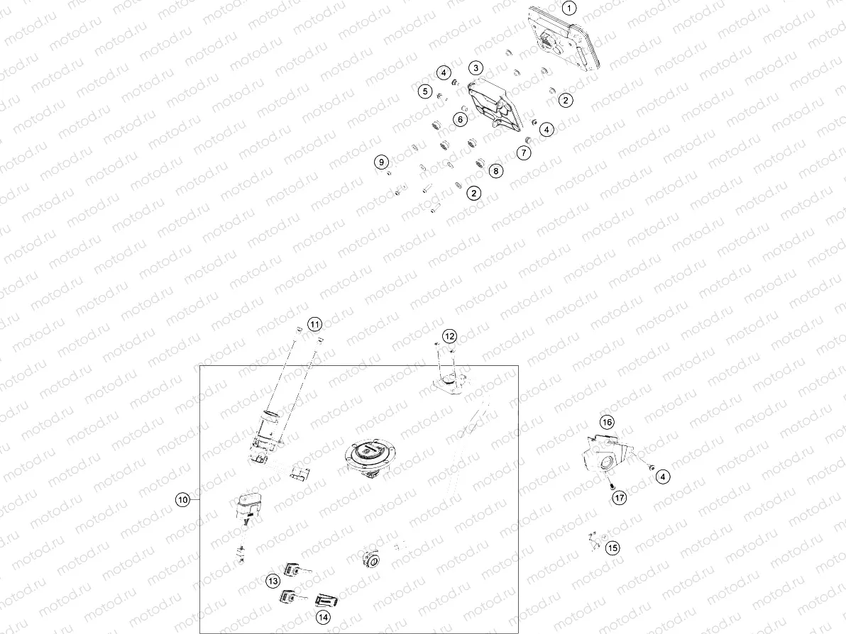 INSTRUMENTS / LOCK SYSTEM|Frame|14