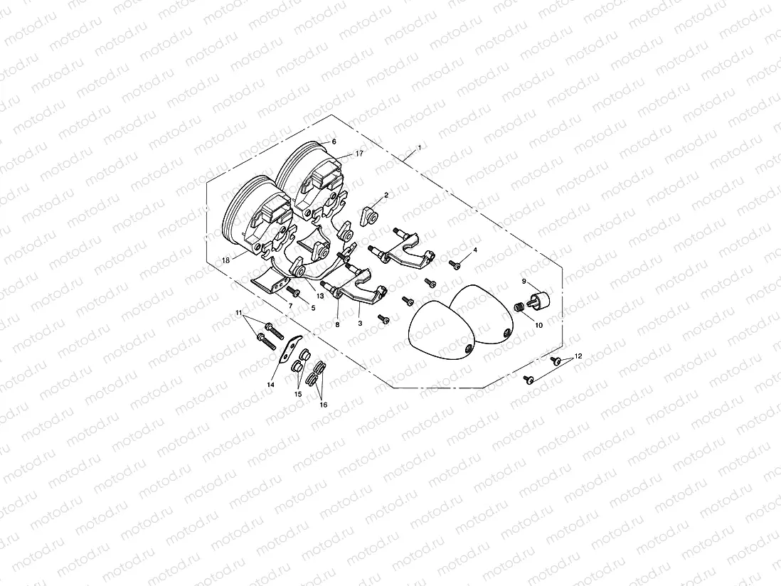 Instruments Roadster 574812