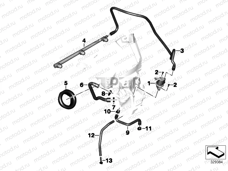 INTAKE-AIR NOISE SYSTEM / MOUNTING PARTS