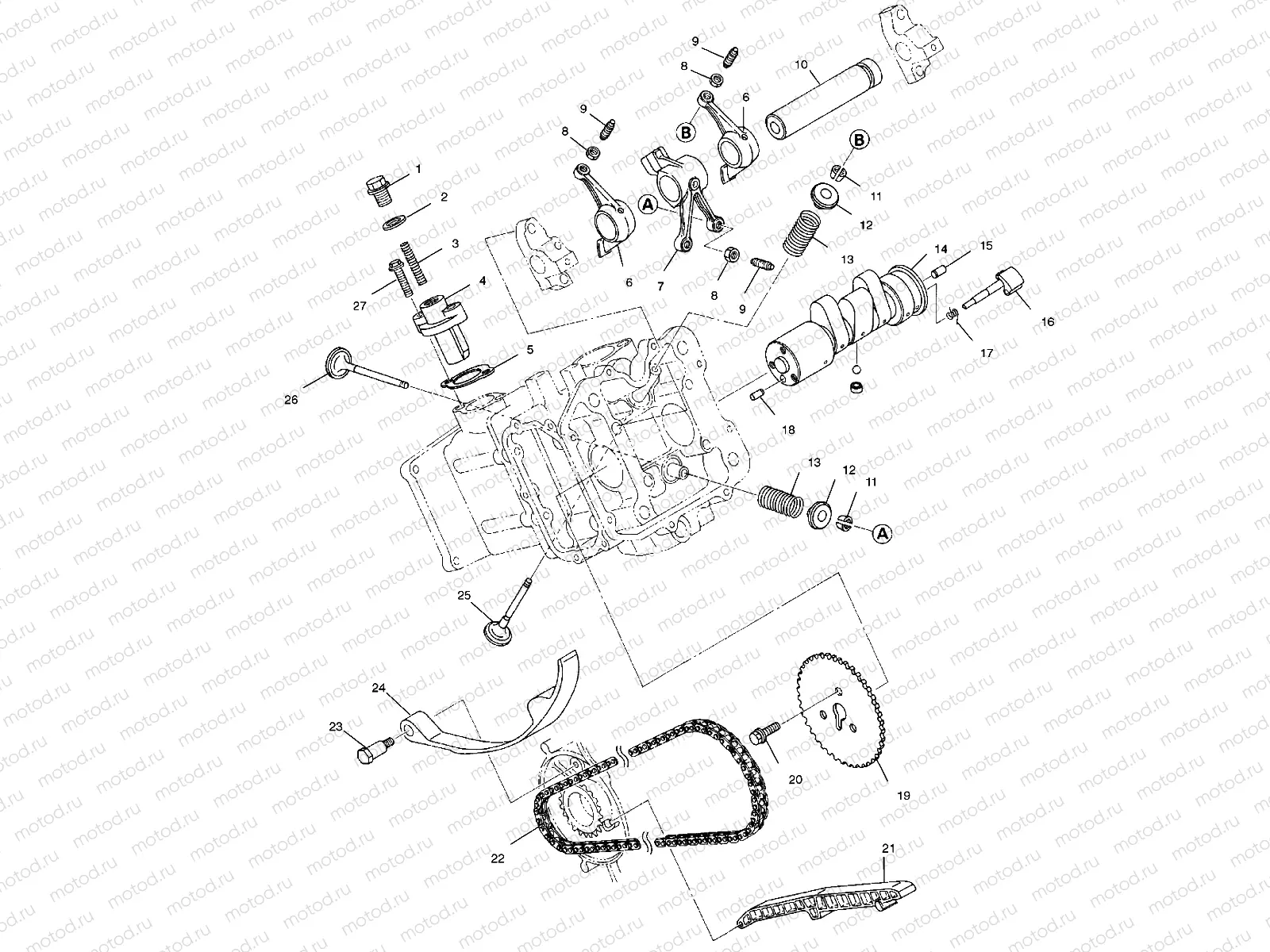 INTAKE and EXHAUST - A00CH50AK (4954805480D012) | INTAKE and EXHAUST - A00CH50AK (4954805480D012)