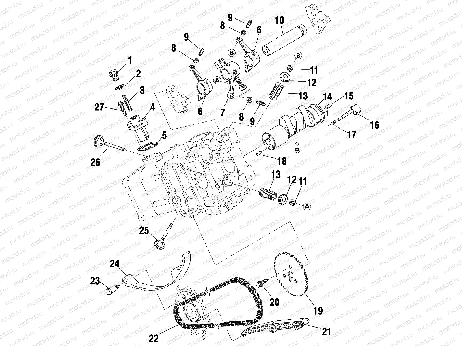 INTAKE and EXHAUST - A01BA50AA (4963716371D005) | INTAKE and EXHAUST - A01BA50AA (4963716371D005)