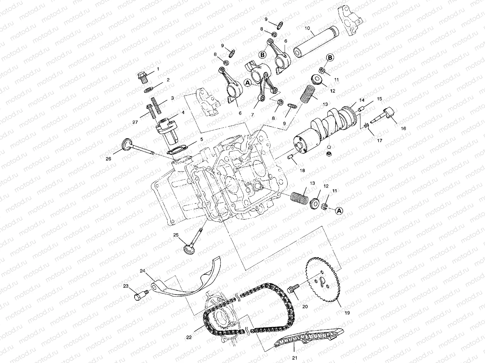 INTAKE and EXHAUST - A01CH50AD (4960026002D006) | INTAKE and EXHAUST - A01CH50AD (4960026002D006)