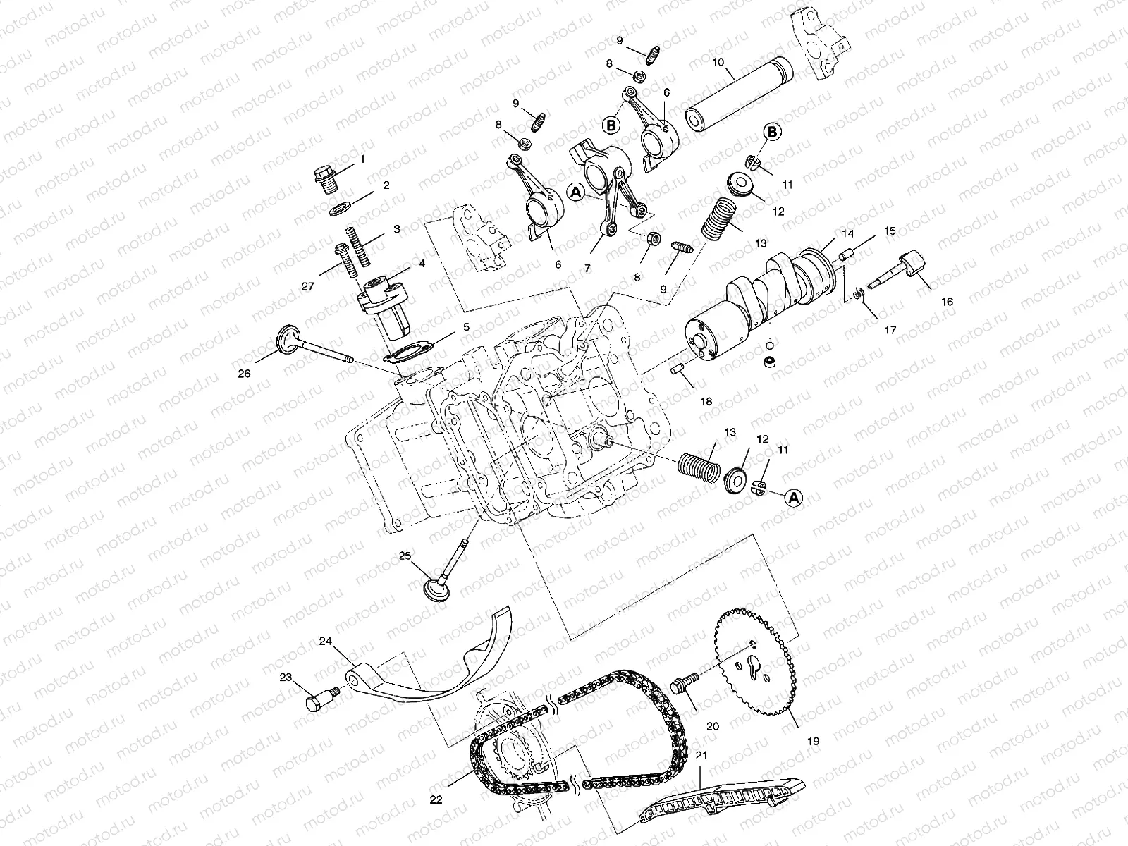 INTAKE and EXHAUST - A01CH50EB (4964466446D006) | INTAKE and EXHAUST - A01CH50EB (4964466446D006)