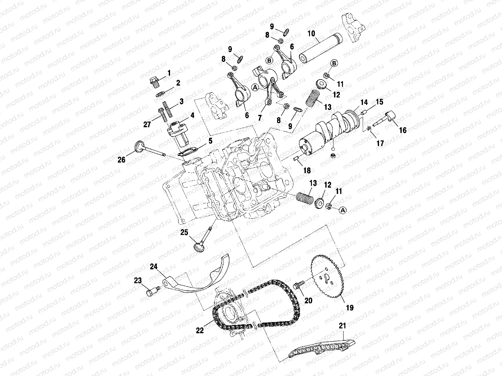 INTAKE and EXHAUST - A01CK42AA (4964136413C010) | INTAKE and EXHAUST - A01CK42AA (4964136413C010)