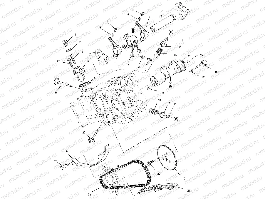INTAKE and EXHAUST - A02BA50AA/AB (4969976997D03) | INTAKE and EXHAUST - A02BA50AA/AB (4969976997D03)