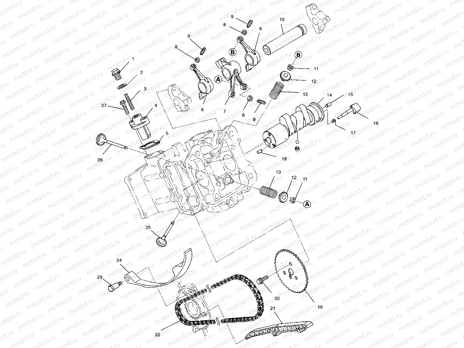 INTAKE and EXHAUST - A02CL50AA/DA (4967986798D09) | INTAKE and EXHAUST - A02CL50AA/DA (4967986798D09)