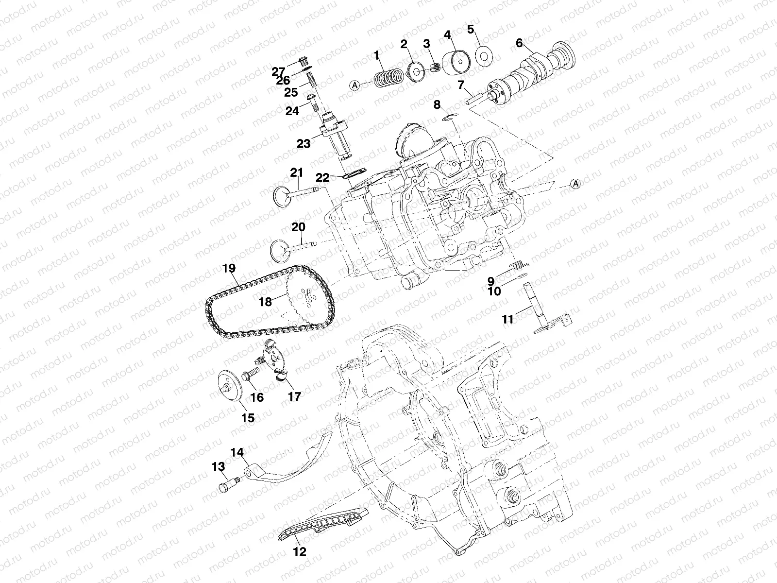 INTAKE and EXHAUST - A99CH45CA (4949154915D011) | INTAKE and EXHAUST - A99CH45CA (4949154915D011)