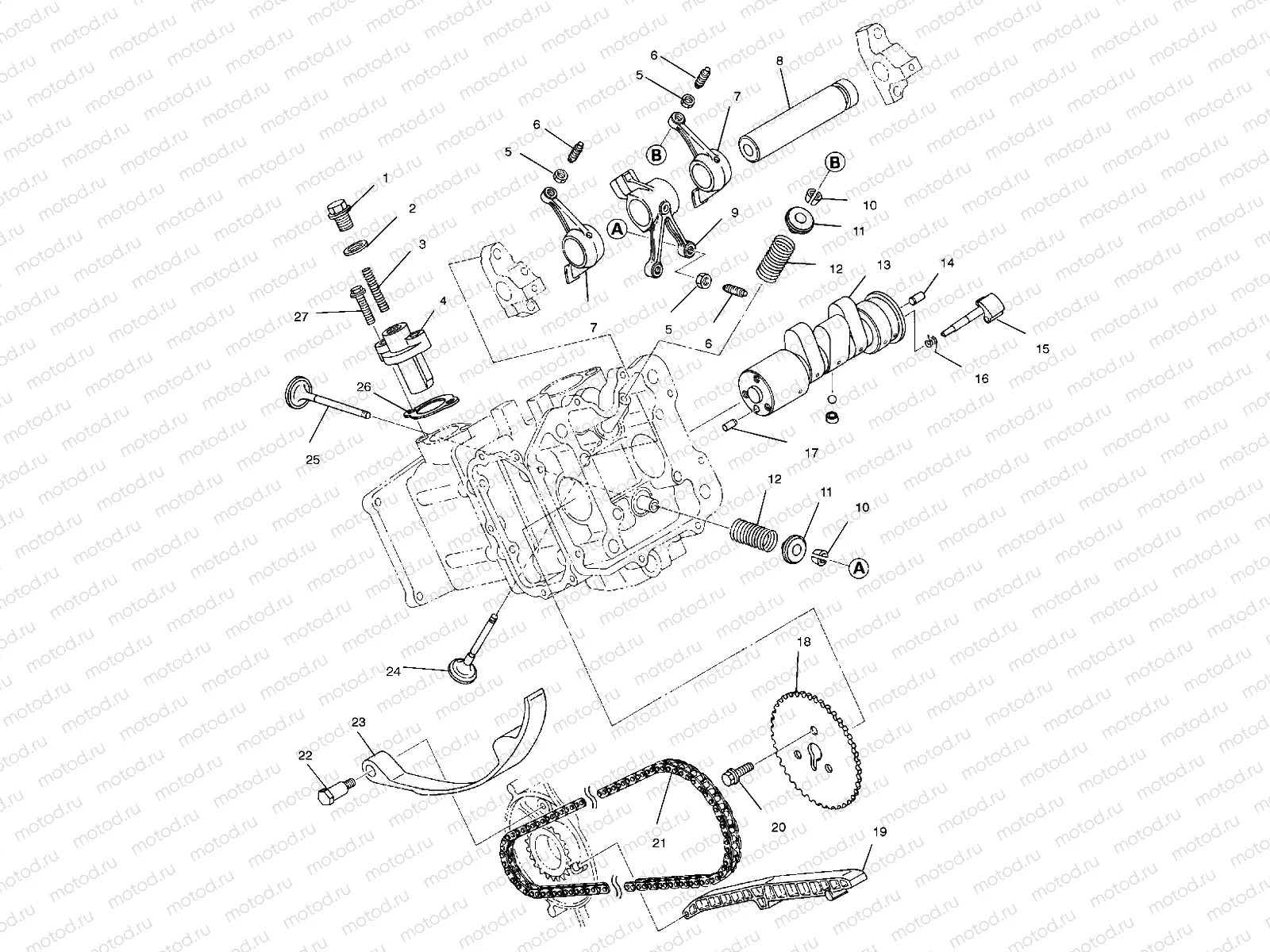 INTAKE and EXHAUST - C10RB42AA (4976407640D04) | INTAKE and EXHAUST - C10RB42AA (4976407640D04)