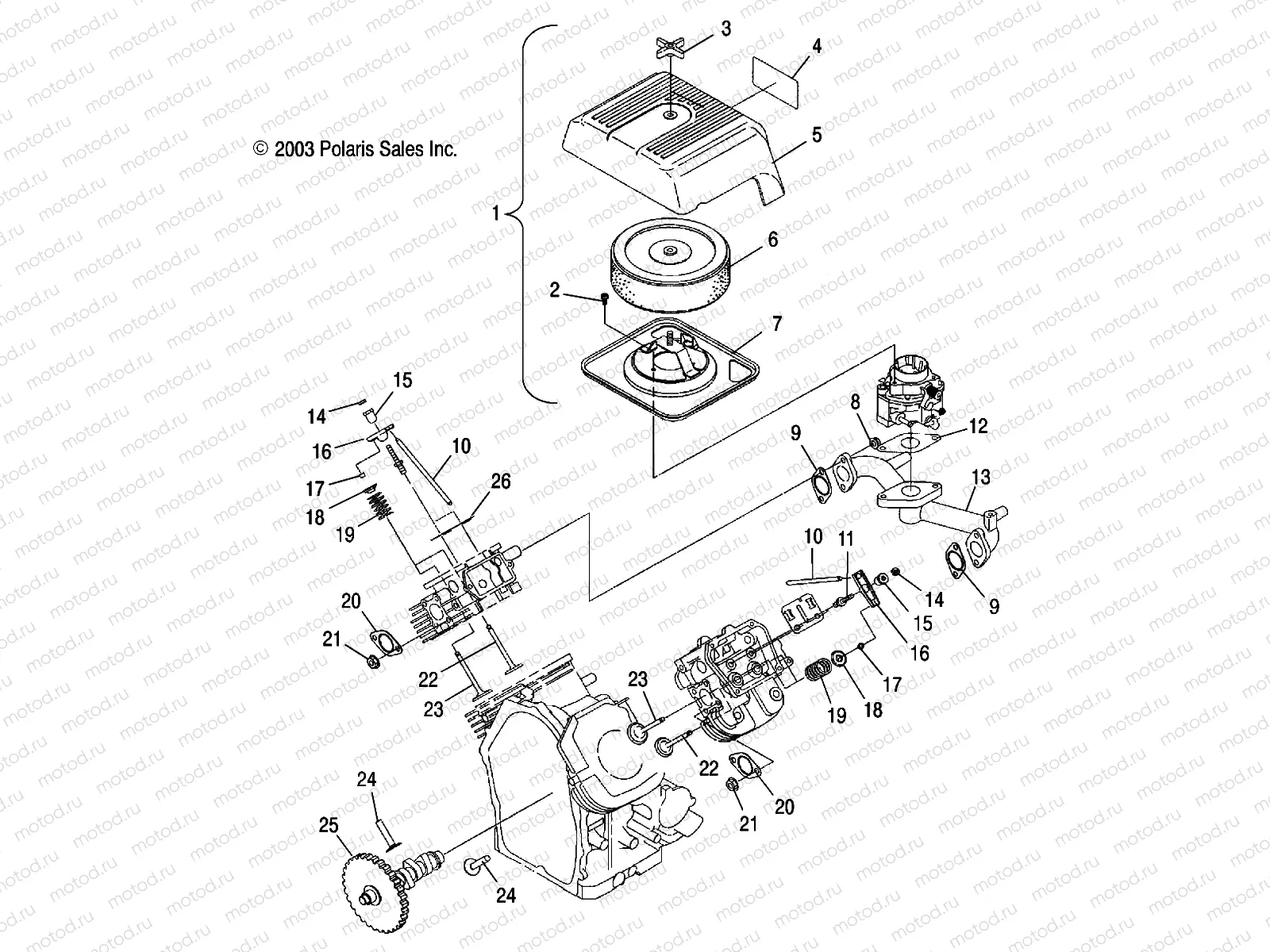 INTAKE and EXHAUST - C11RB63AA/AB (4985628562C11) | INTAKE and EXHAUST - C11RB63AA/AB (4985628562C11)