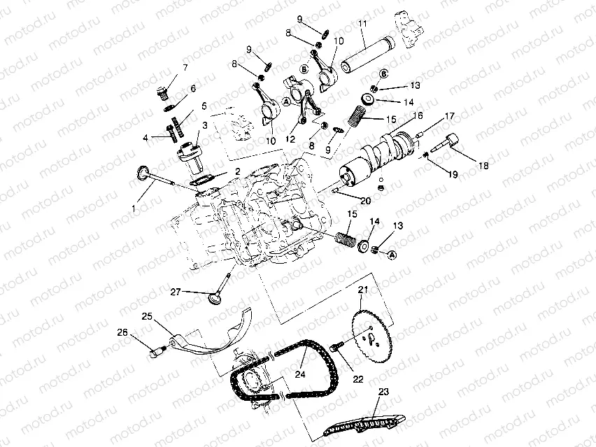 INTAKE and EXHAUST Magnum 2x4 W957544 (4926852685C013) | INTAKE and EXHAUST Magnum 2x4 W957544 (4926852685C013)