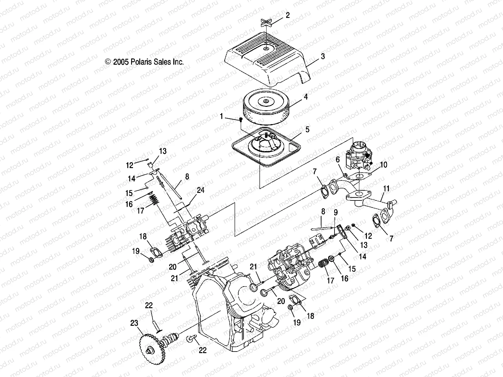 INTAKE and EXHAUST - R05RB63AA (4999202159920215D01) | INTAKE and EXHAUST - R05RB63AA (4999202159920215D01)