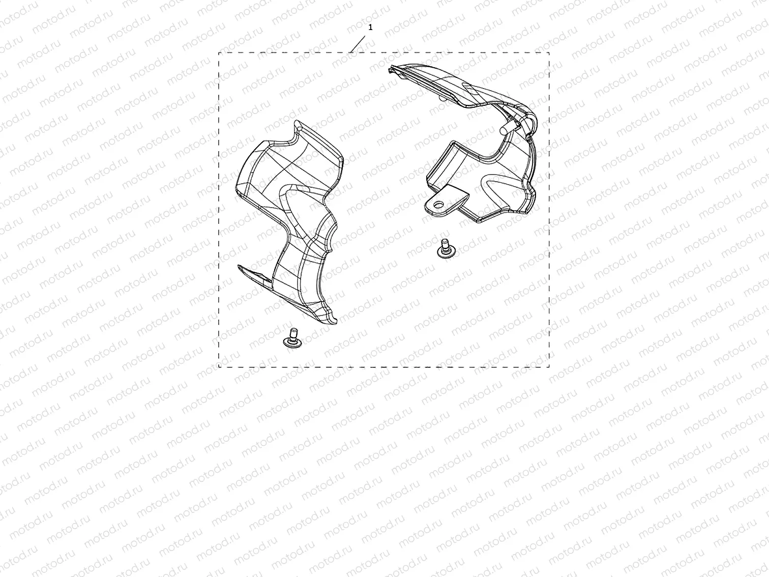 Intake cover kit