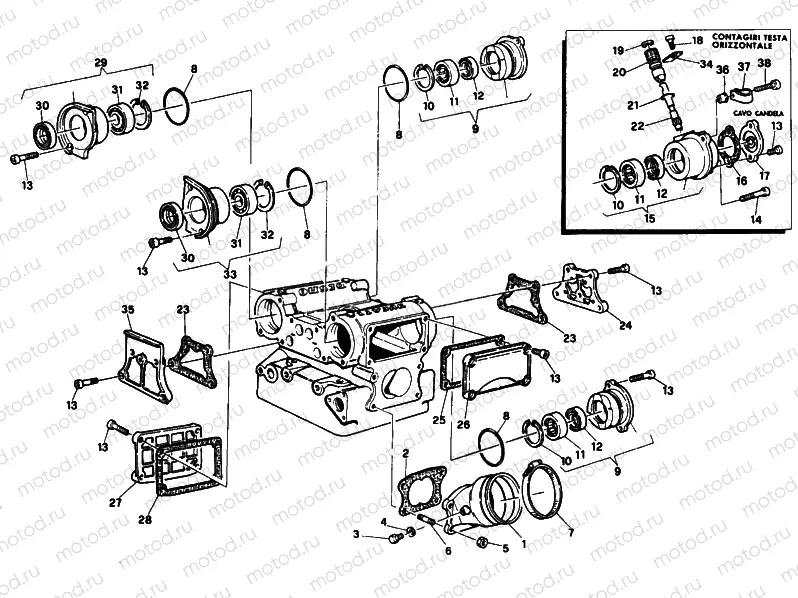 INTAKE MANIFOLD » INTAKE, CARBURETTOR