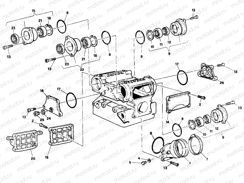 INTAKE MANIFOLD » INTAKE, CARBURETTOR