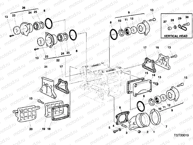 INTAKE MANIFOLD » INTAKE, CARBURETTOR