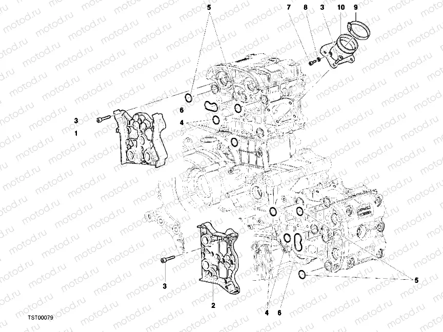 INTAKE MANIFOLD » INTAKE, CARBURETTOR