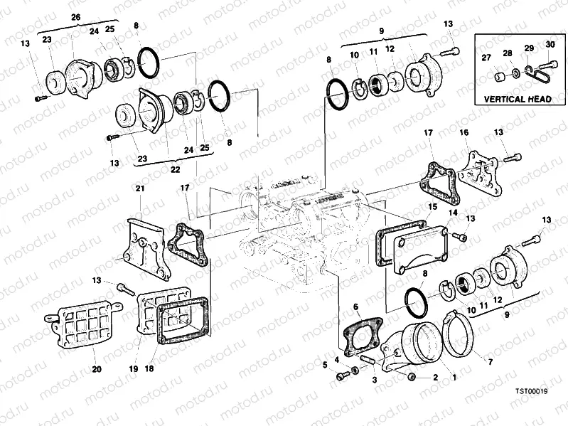INTAKE MANIFOLD » INTAKE, CARBURETTOR