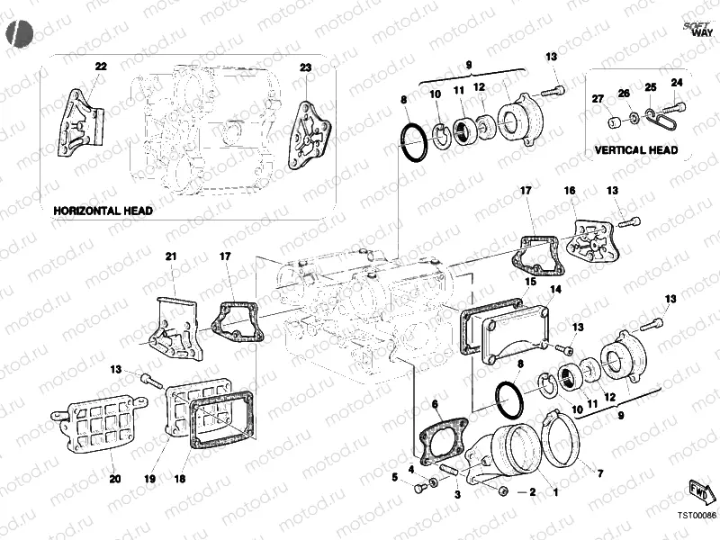 INTAKE MANIFOLD » INTAKE, CARBURETTOR