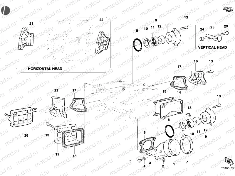 INTAKE MANIFOLD » INTAKE, CARBURETTOR