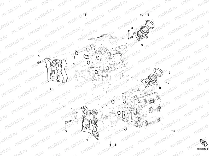 INTAKE MANIFOLD » INTAKE, CARBURETTOR