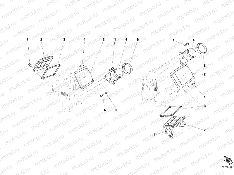 INTAKE MANIFOLD » INTAKE, CARBURETTOR