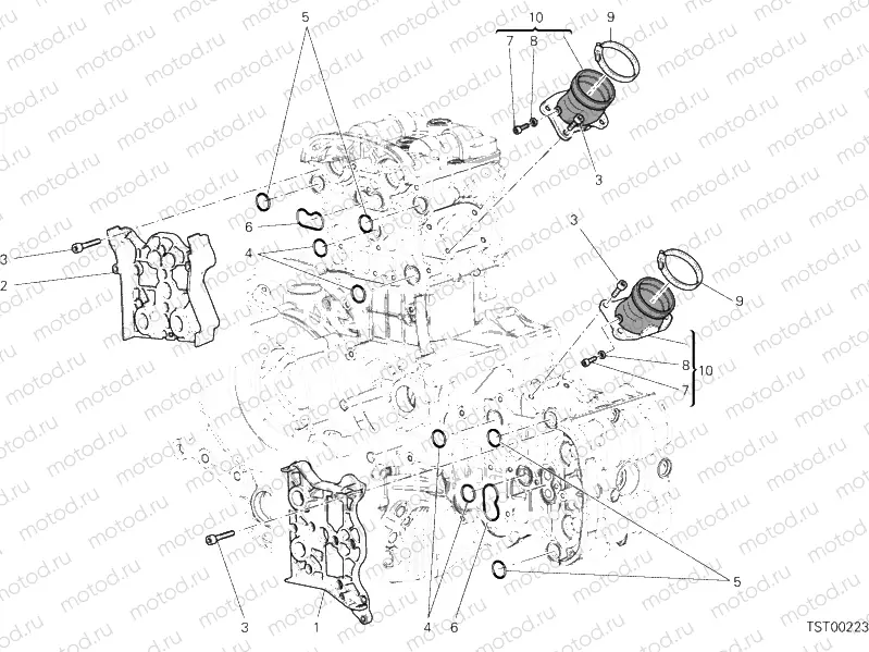 INTAKE MANIFOLD » INTAKE, CARBURETTOR