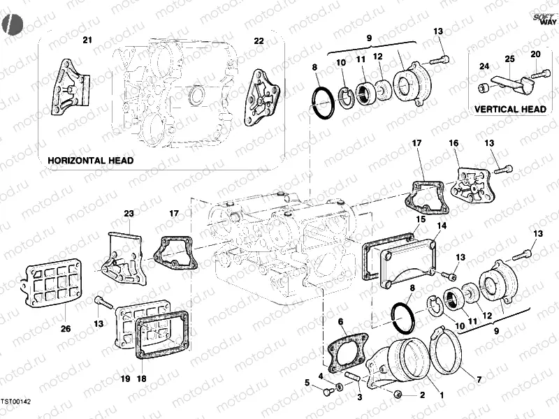 INTAKE MANIFOLD » INTAKE, CARBURETTOR