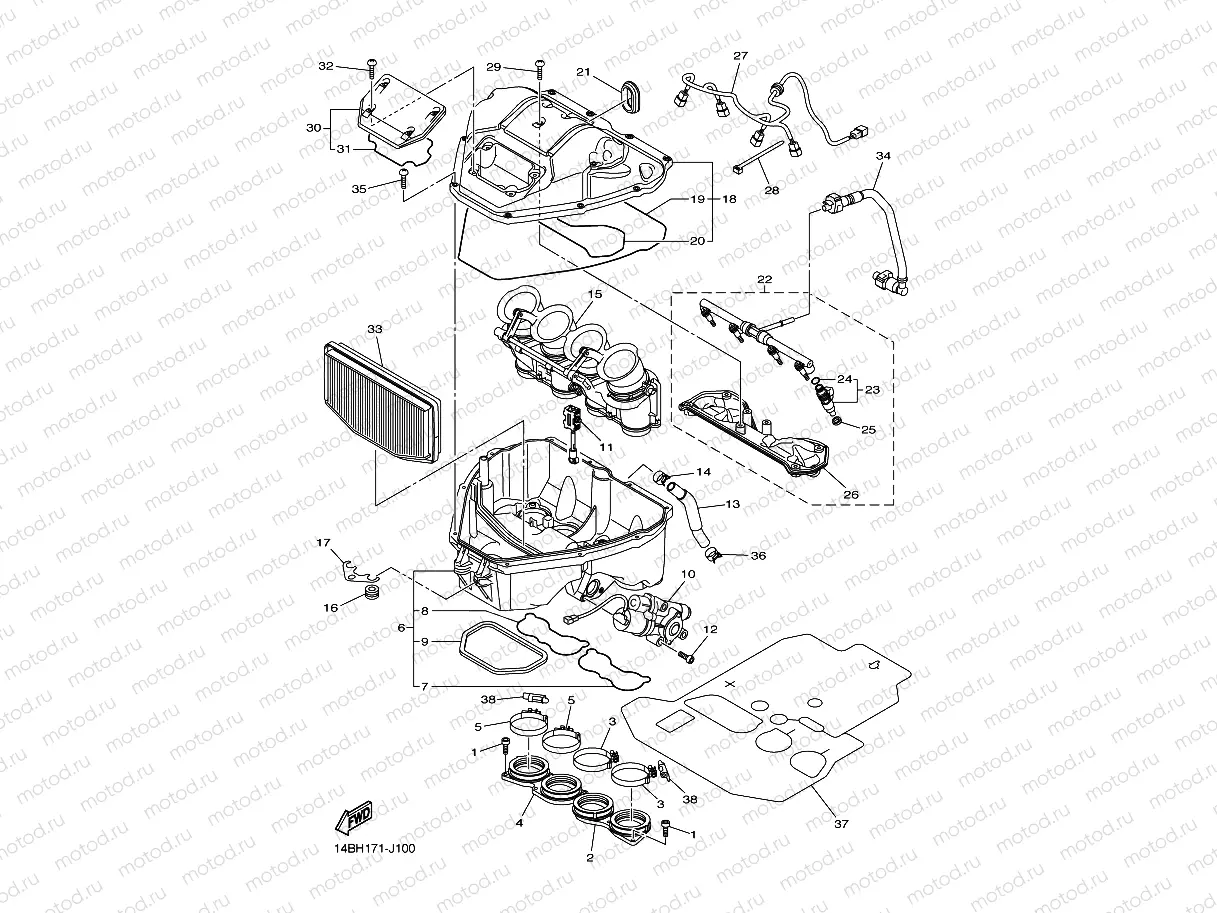 Intake valve