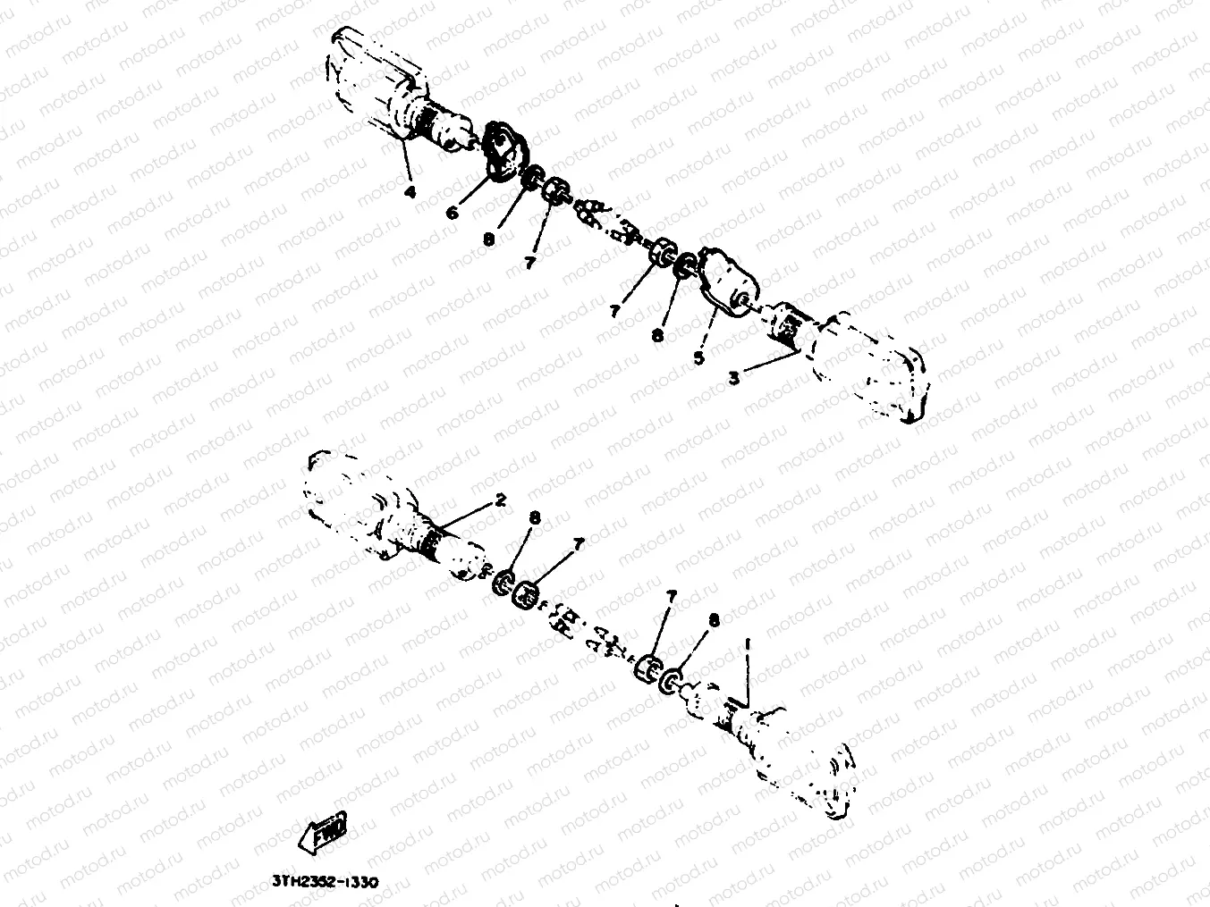 INTERRUPTOR DE MANILLAR&PALANC