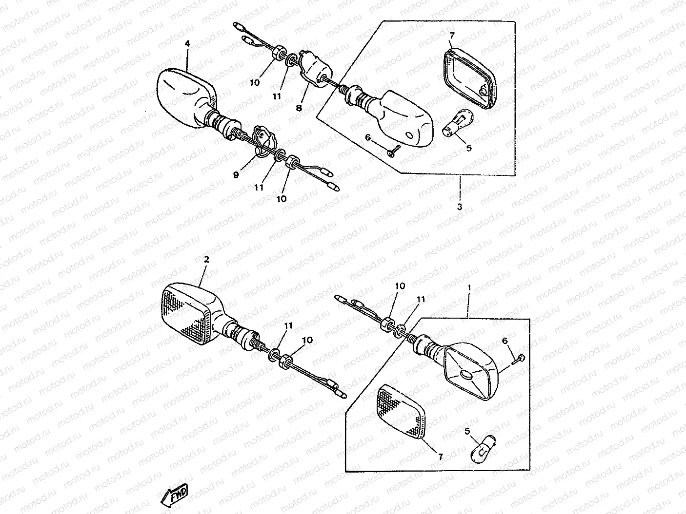 INTERRUPTOR DE MANILLAR&PALANC