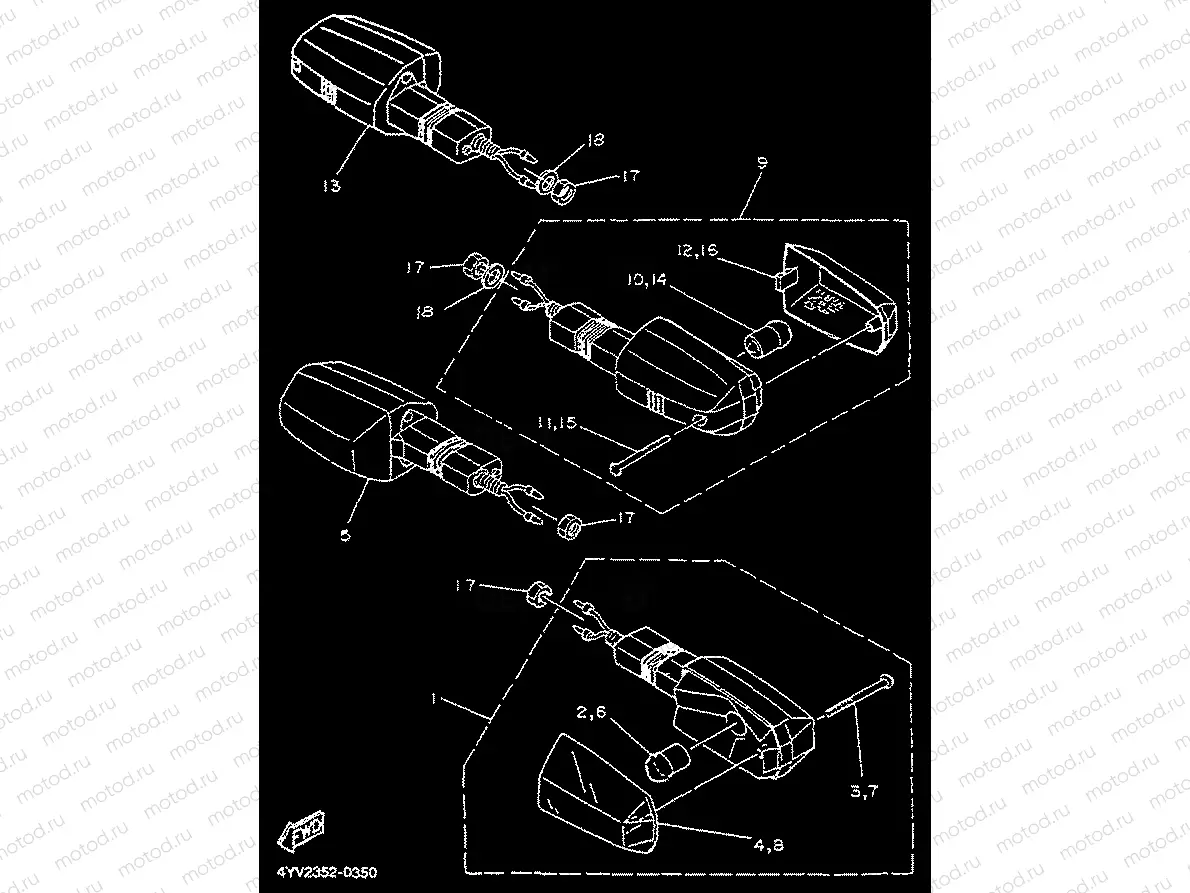 INTERRUPTOR DE MANILLAR&PALANC