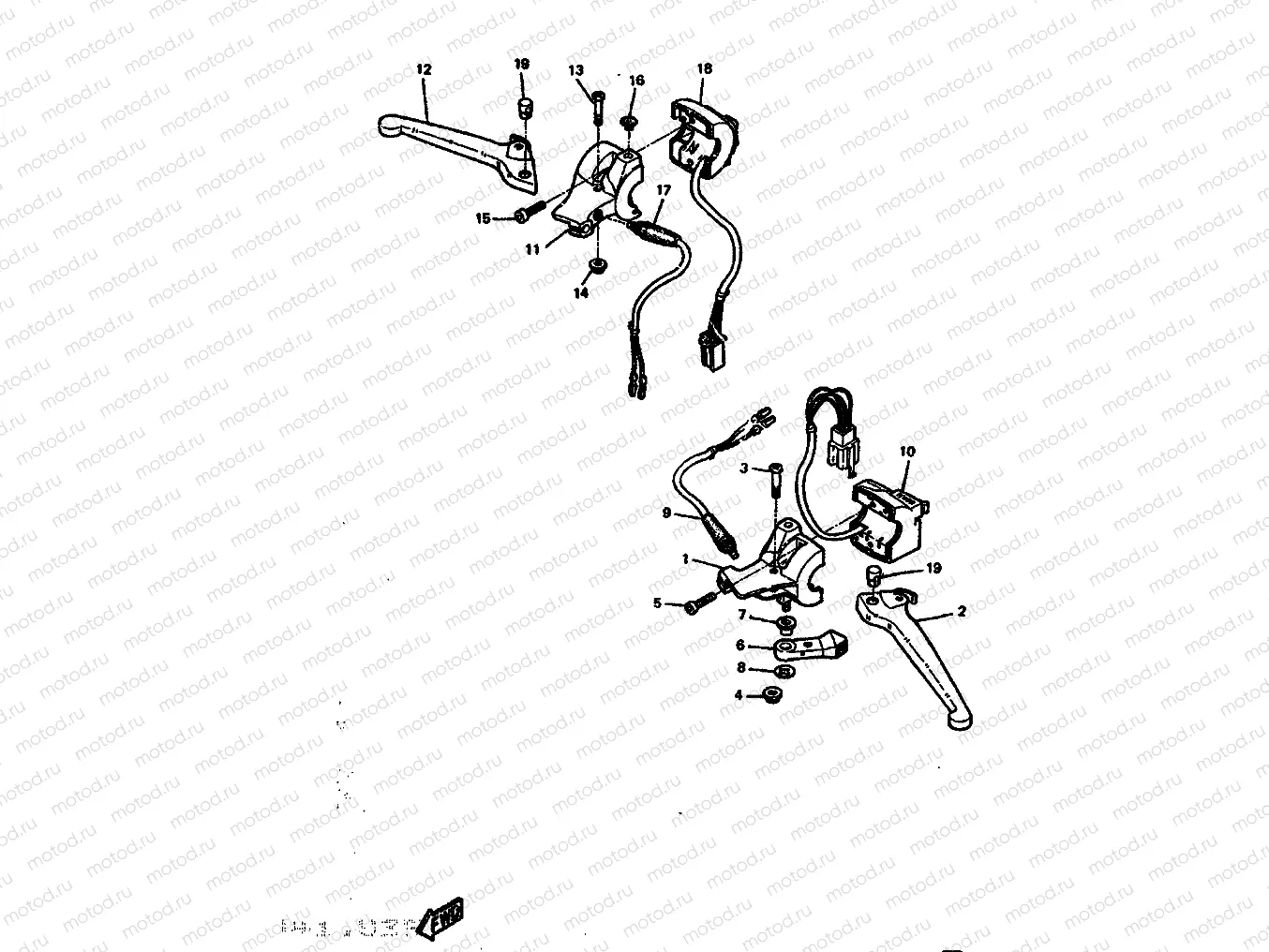 INTERRUPTOR DE MANILLAR&PALANC