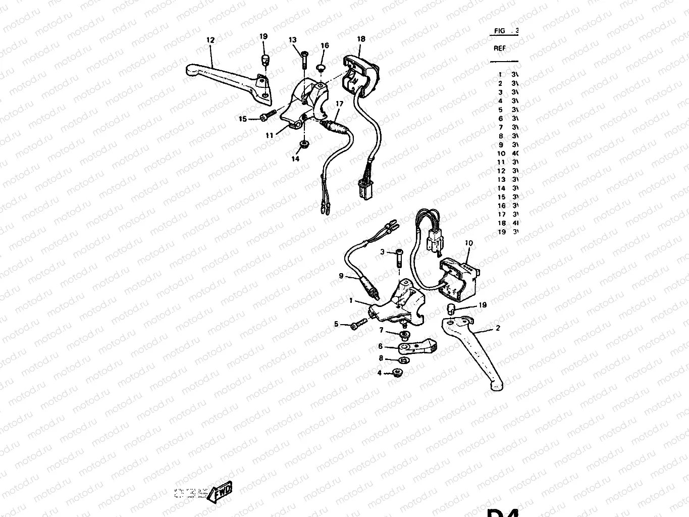 INTERRUPTOR DE MANILLAR&PALANC