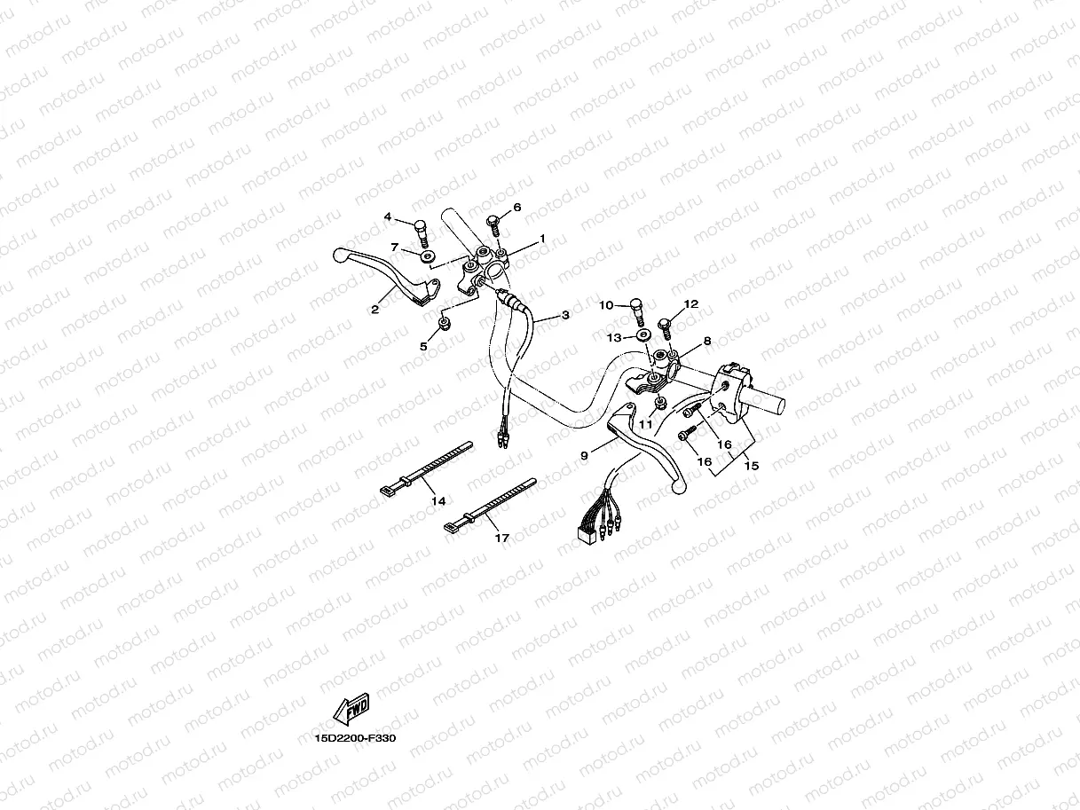 INTERRUPTOR DE MANILLAR&PALANC