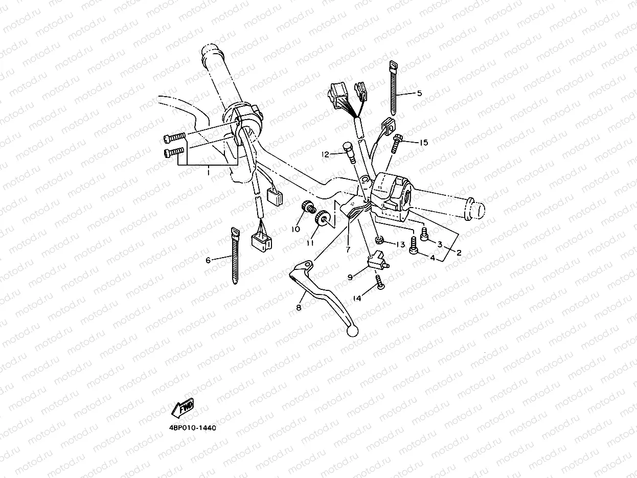 INTERRUPTOR DE MANILLAR&PALANC