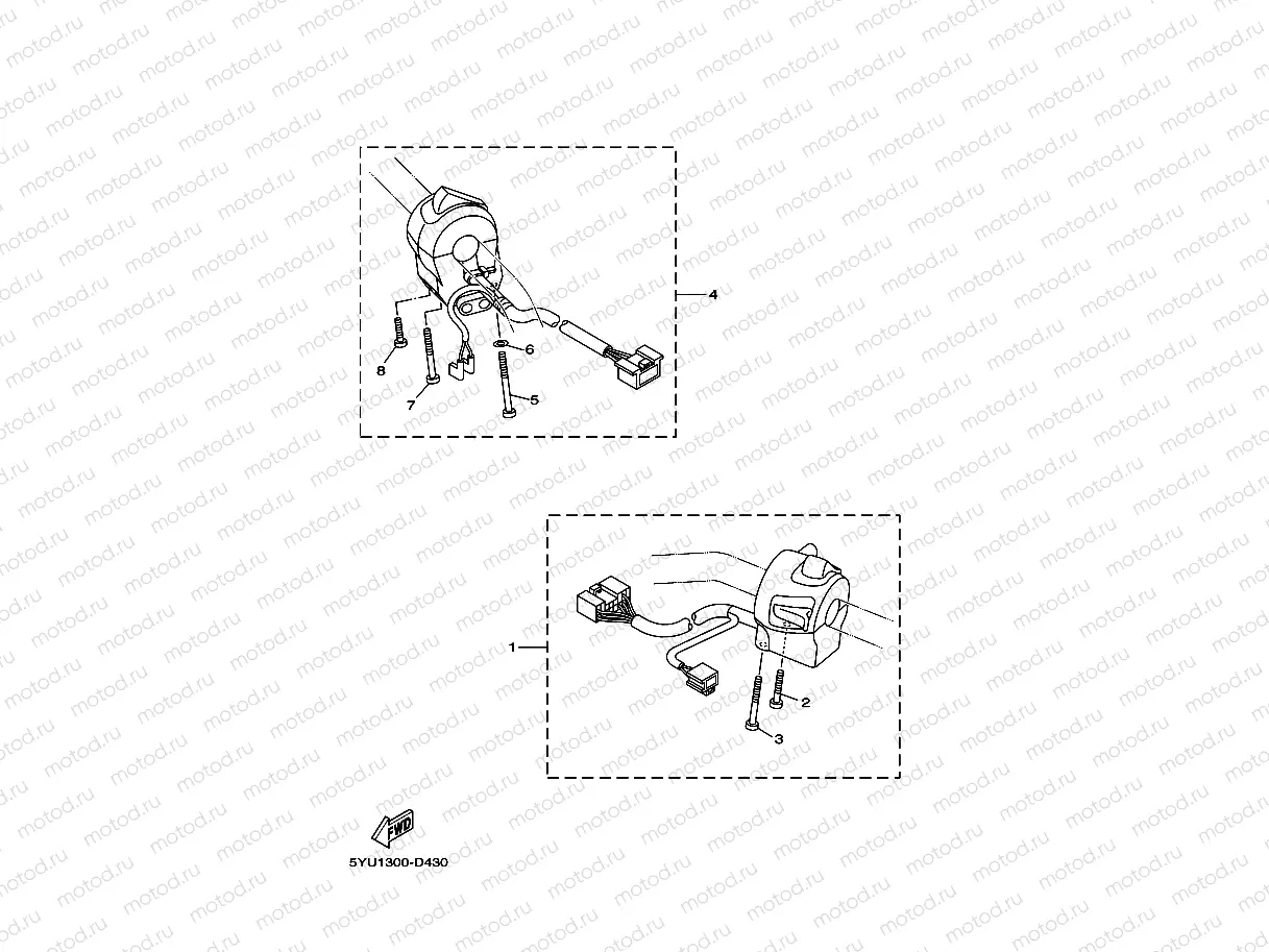 INTERRUPTOR DE MANILLAR&PALANC