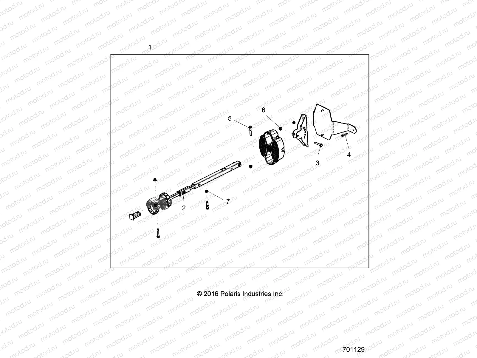 K-GUN MOUNT - R17RTU99AT/BT (701129) | K-GUN MOUNT - R17RTU99AT/BT (701129)