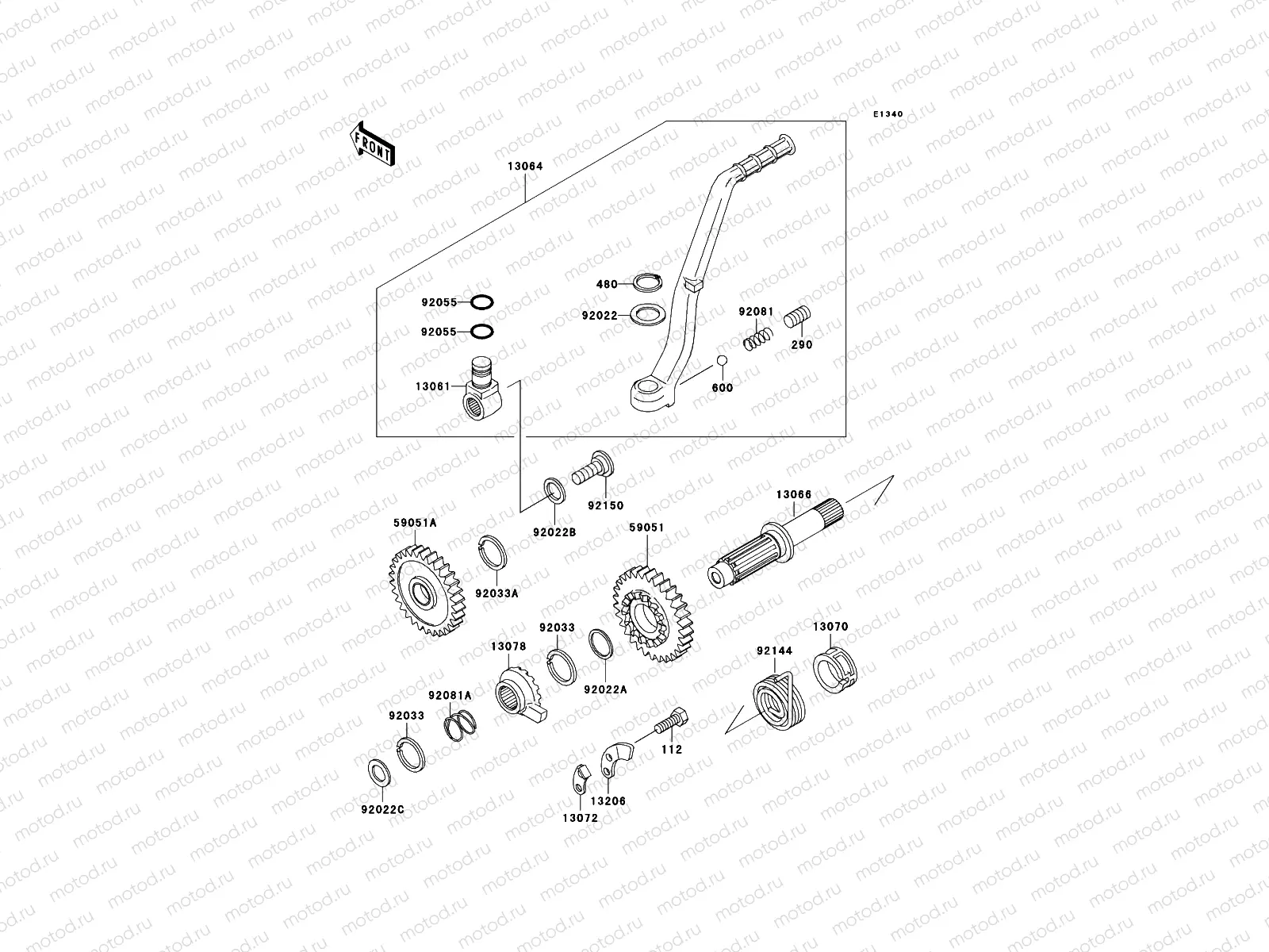Kickstarter Mechanism