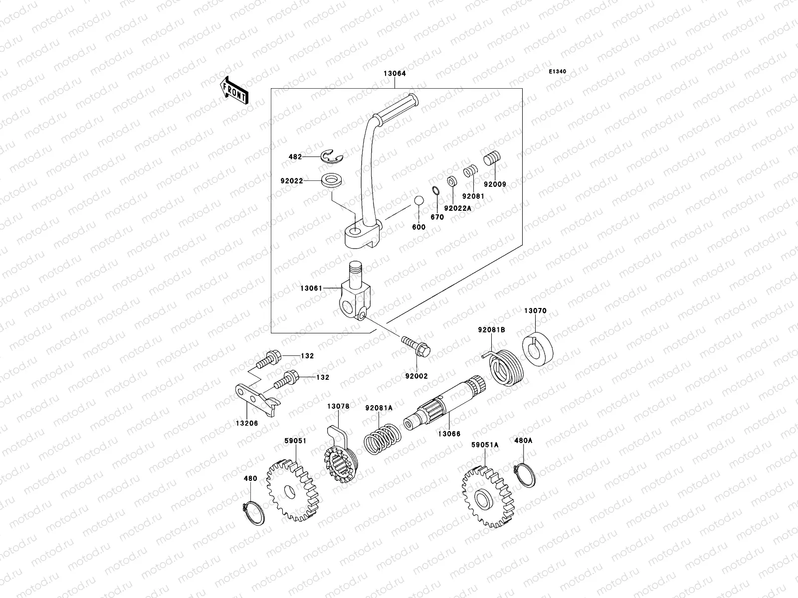 Kickstarter Mechanism